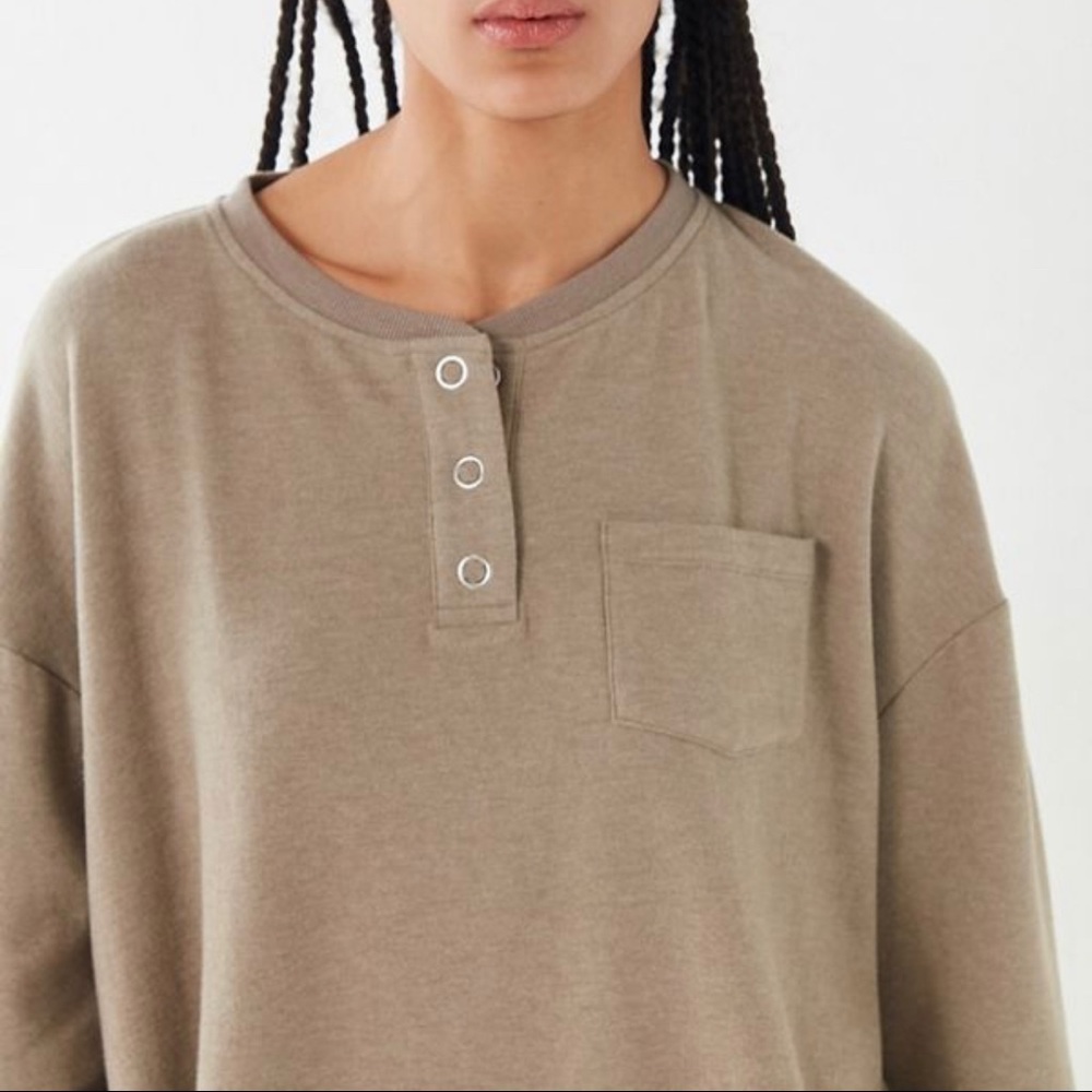 UO Jimmy Oversized Thermal Top